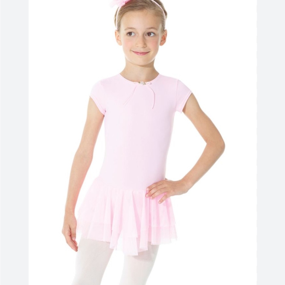 Mondor Essentials Dance Ballet Dress Leotard Pink